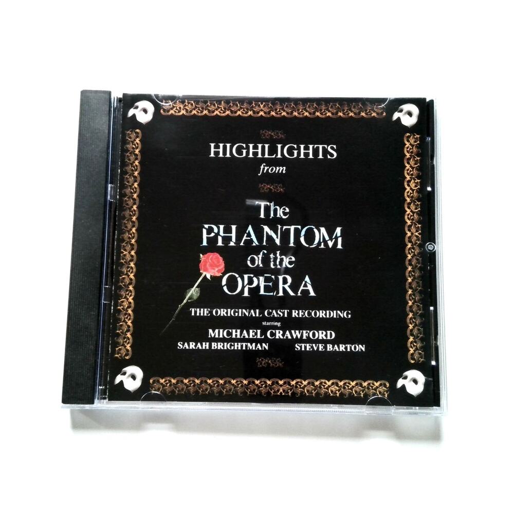 Andrew Lloyd Webber – Phantom of the Opera Highlights CD 1987 Original Cast